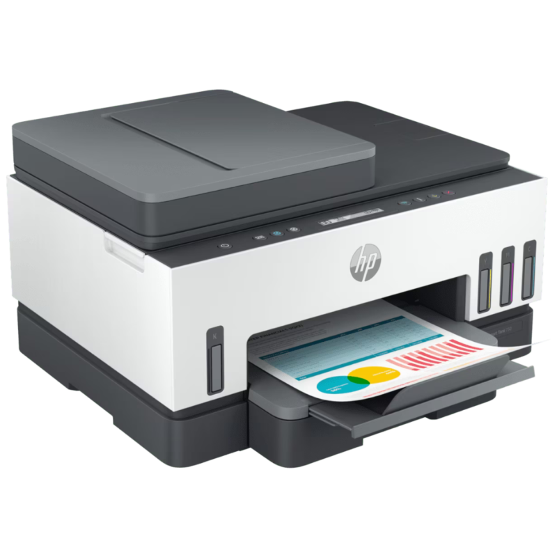 HP Inkjet Printer - HP Smart Tank 750 Wi Fi All-in-One Printer Duplexer with ADF and Smart Guided Button - Image 4