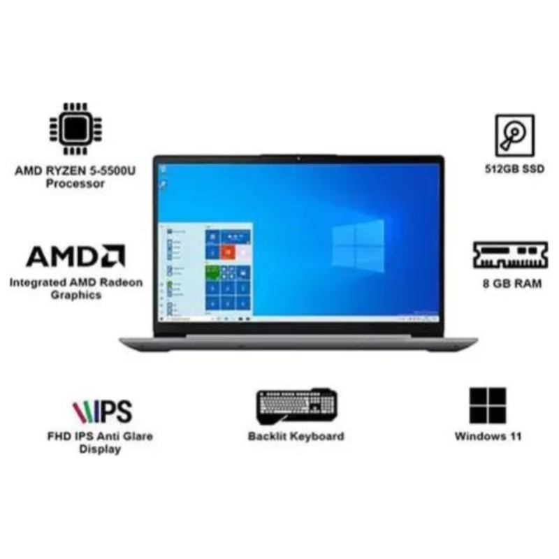 LENOVO SLIM 3 LAPTOP - 82KU017HIN - Image 4
