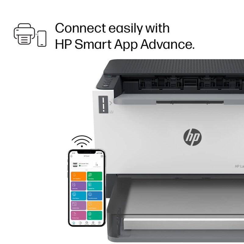 HP Laserjet  Printer - HP LaserJet Tank 1020w Printer - Image 2