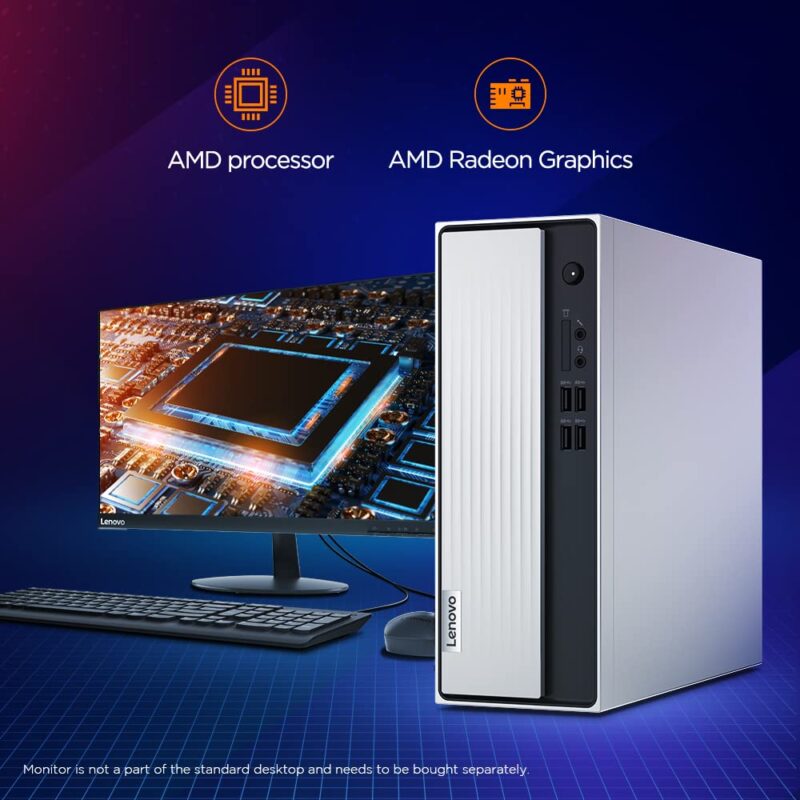LENOVO Lenovo IdeaCentre 3 Desktop Desktop - 90MV00MLIN - Image 4