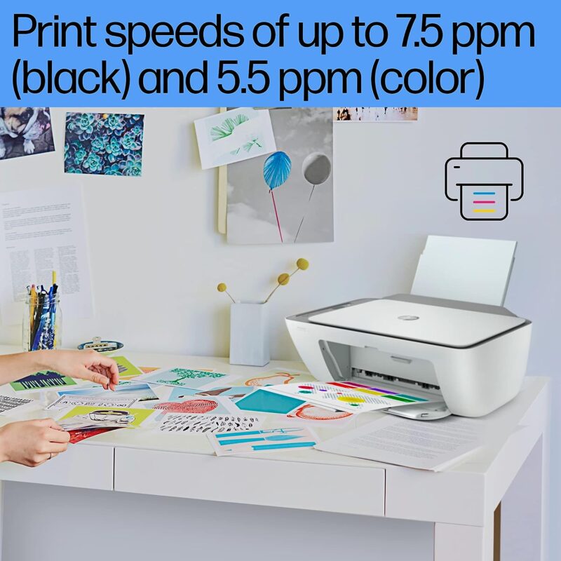 HP Inkjet Prinnter - HP DeskJet Ink Advantage 2776 All-in-One Printer - Image 2