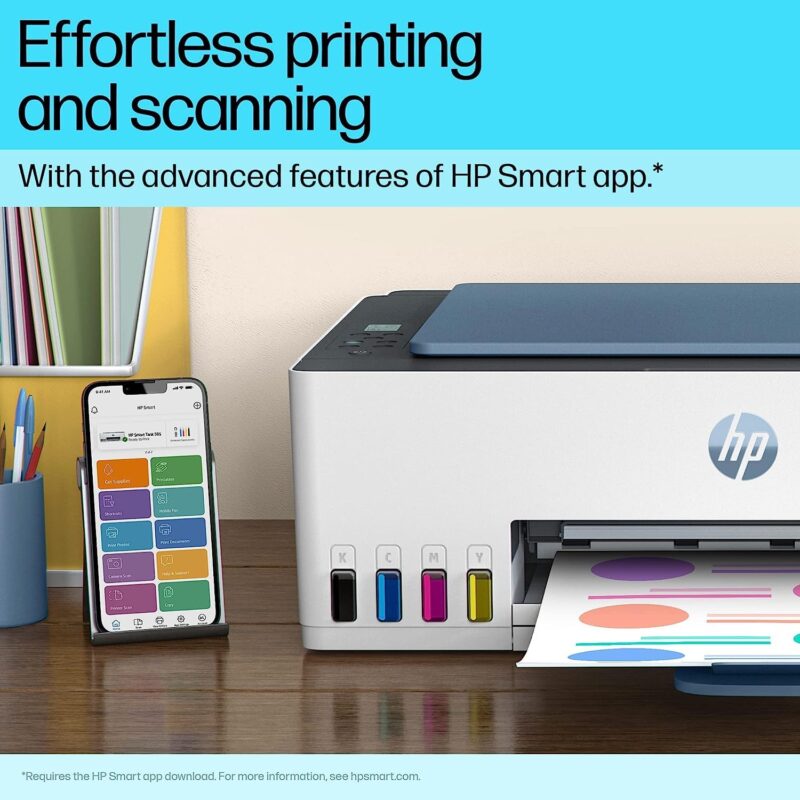HP Inkjet Printer - HP Smart Tank 585 All-in-One Printer - Image 5