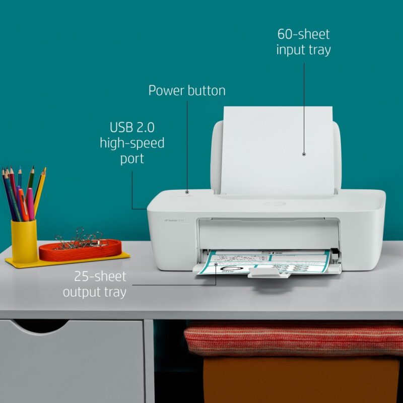 HP DeskJet 1212 Printer - Image 4